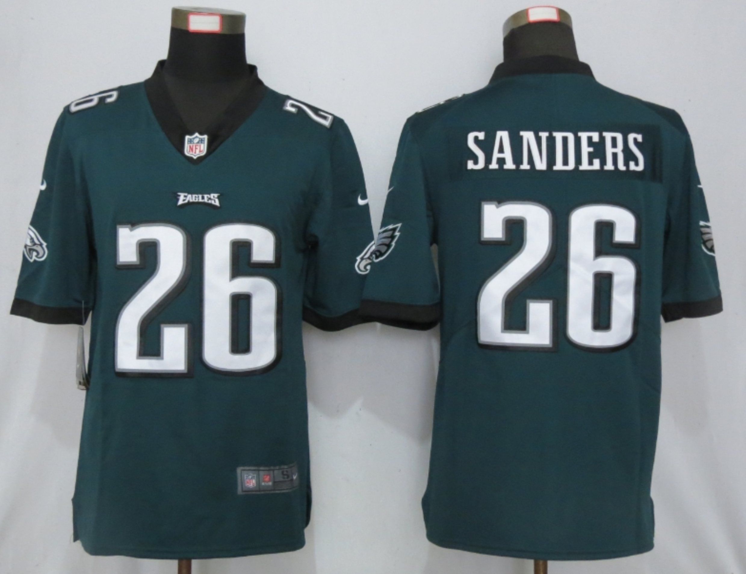 Men Philadelphia Eagles #26 Sanders Green Nike Vapor Untouchable Limited Playey NFL Jerseys